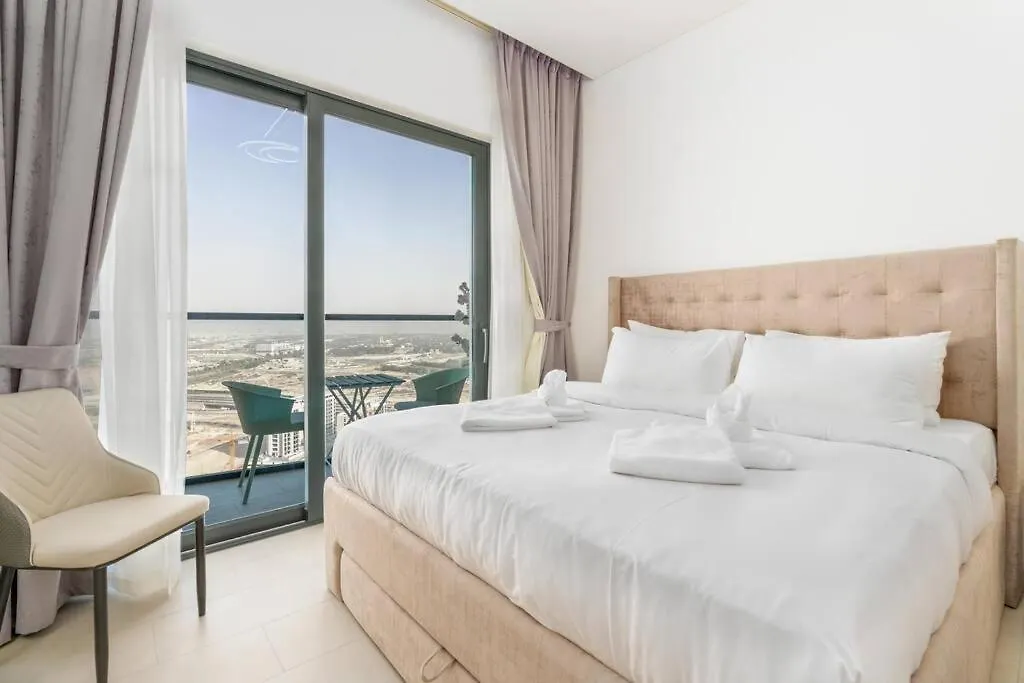 Modern 1Bdr - 10Min From Burj Khalifa - Sobha Waves Apartment Dubai United Arab Emirates